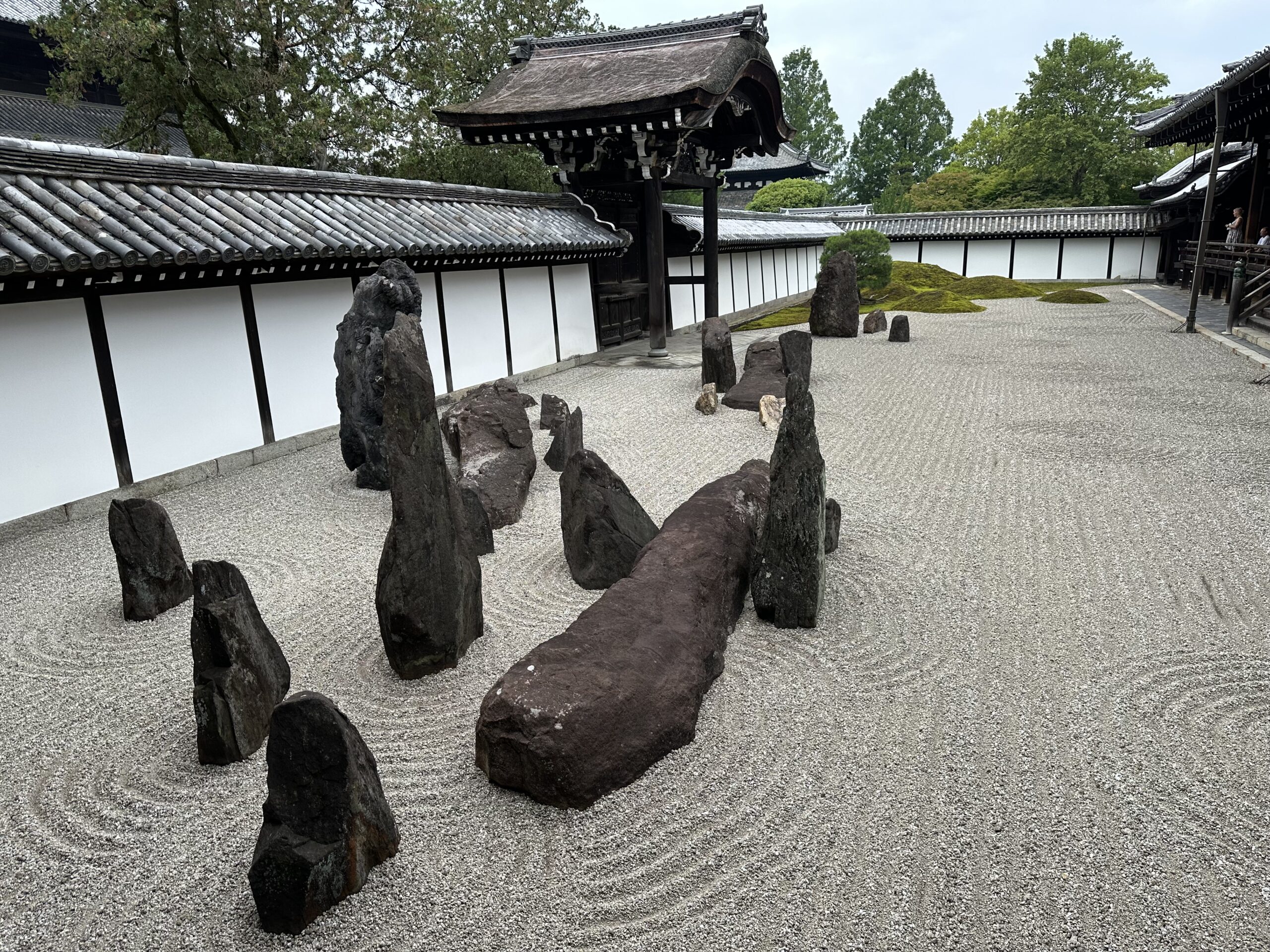 Part of the Zen garden within Tōfuku-Ji temple.