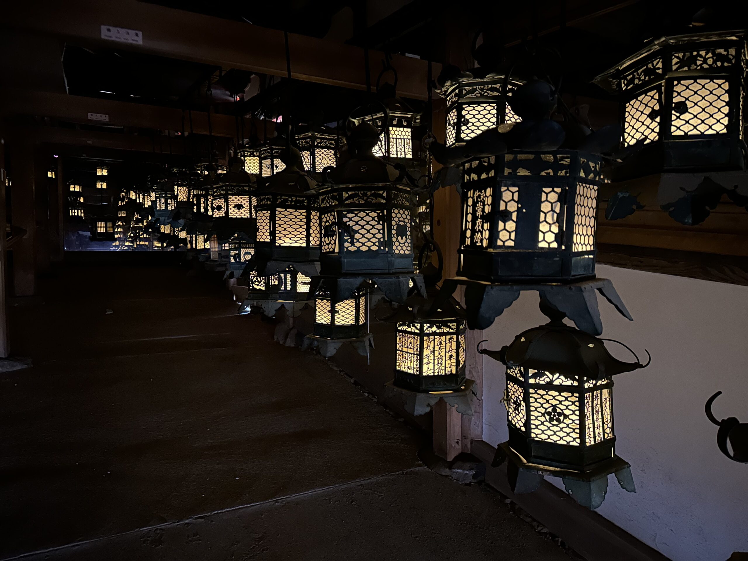 More lanterns at Kasuga Taisha shrine.